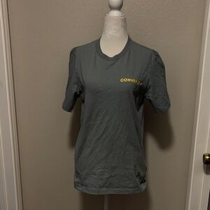 Converse Charcoal T-Shirt Fruit Band with Mustard Logo